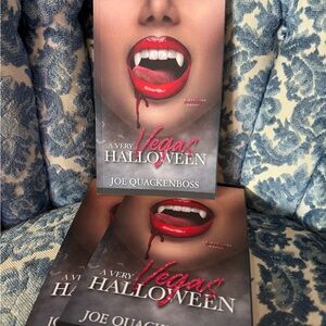 A Very Vegas Halloween Book by Joe Quackenboss SIGNED